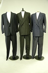 A group of Anderson & Sheppard suits and separate