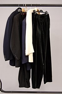 A group of Anderson & Sheppard suits and separate - 2
