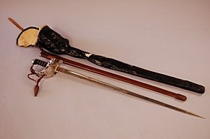 An officer's sword for the reign of King George V