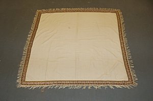 A reversible Paisley shawl, circa 1870, of square - 3