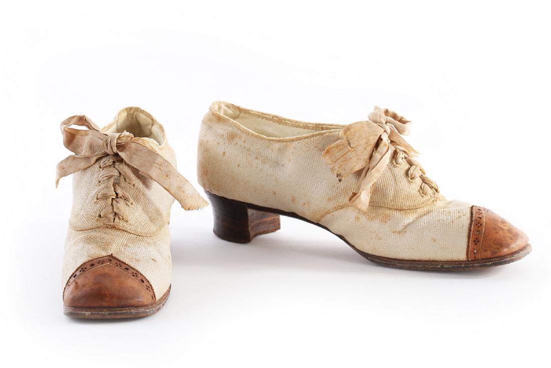 Empress Eugenie's summer brogues, 1870s, with Hook, (1 of 8)