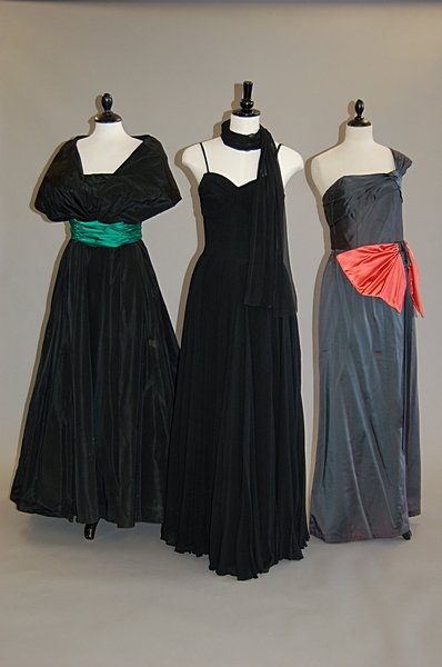 A group of evening wear, 7 ensembles including bl - 2