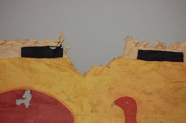 A fante flag, Ghana, 20th century, the yellow cot - 5