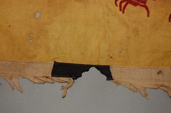 A fante flag, Ghana, 20th century, the yellow cot - 6