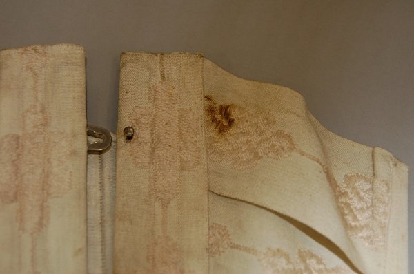 Four interesting corsets, comprising: a grey calico - 5