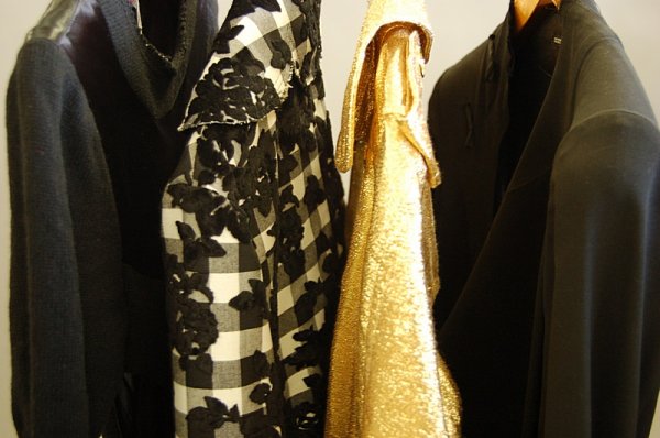Comme des Garcons, comprising: unworn gold metalli