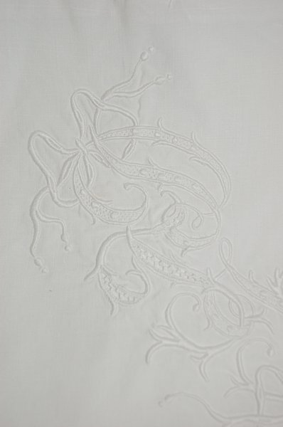 A group of finely embroidered trousseau bed linen,  - 3