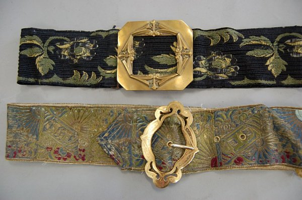 An interesting group of belts, mainly 1890-1920, - 3