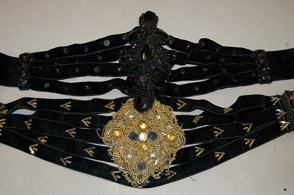An interesting group of belts, mainly 1890-1920, - 6