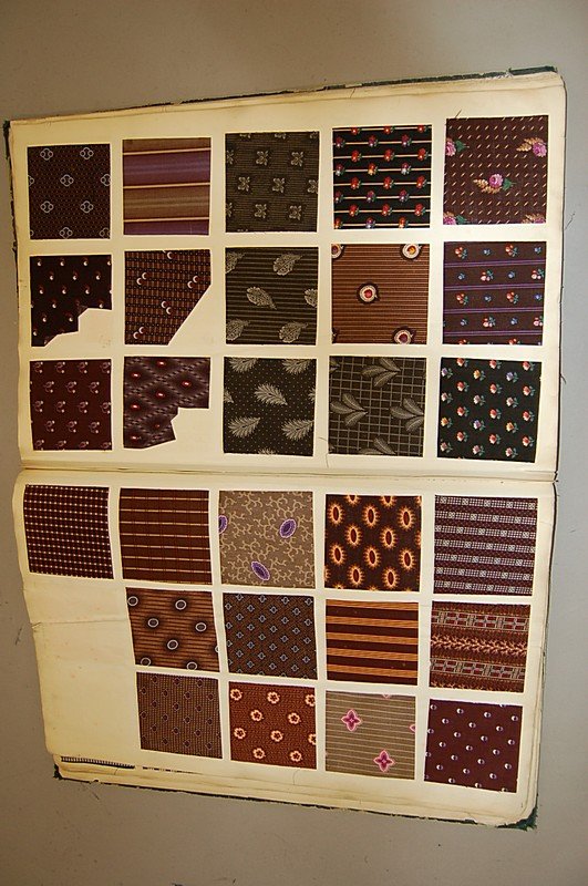 Book of printed cottons, 1863-68, approx. 29 page - 3