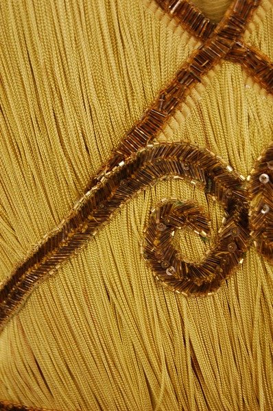 A multi- fringed "flapper" dress in 1920s style ma - 4