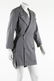 A Yohji Yamamoto fine grey wool tuxedo jacket with - 3