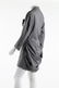 A Yohji Yamamoto fine grey wool tuxedo jacket with - 4