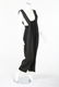 A Yohji Yamamoto black embroidered pinstriped wool - 3