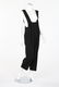 A Yohji Yamamoto black embroidered pinstriped wool - 5