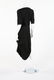 A Yohji Yamamoto double breasted black gabardine dress, - 4