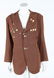 An early Yohji Yamamoto brown wool jacket with button