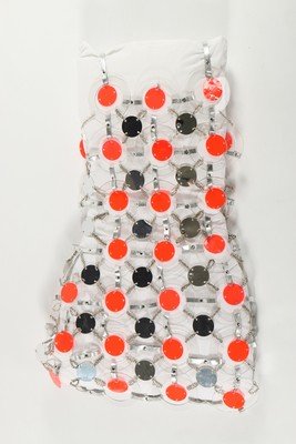 A Paco Rabanne neon orange and clear perspex mini (1 of 4)