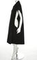 A Yohji Yamamoto black wool cape, in homage to Pierre