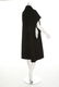 A Yohji Yamamoto black wool cape, in homage to Pierre - 4