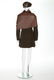 A Yohji Yamamoto olive green wool jacket with integral - 2