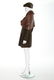 A Yohji Yamamoto olive green wool jacket with integral - 4