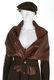 A Yohji Yamamoto olive green wool jacket with integral - 5