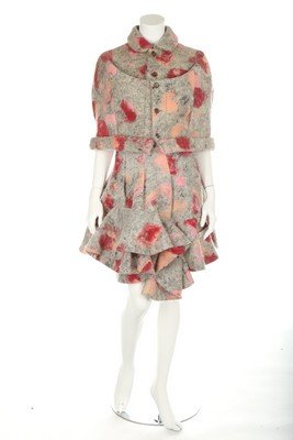 A Comme des Garçons mottled pink and grey felted wool (1 of 5)