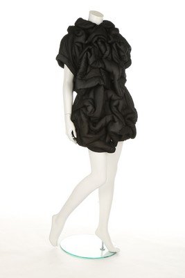 A Comme des Garçons padded black chiffon bodice and (1 of 7)