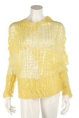 A Westwood/McLaren Seditionaries yellow knitted mohair (1 of 5)