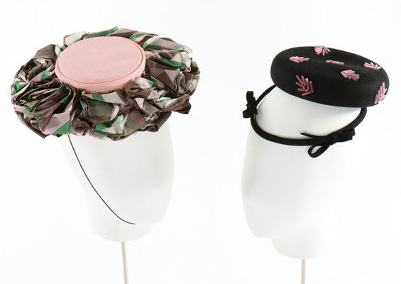 Four stylish hats, 1940s, including Nikki example with (1 of 8)