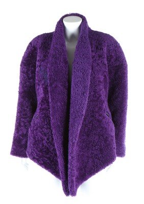 A Claude Montana for Ideal-Cuir purple sheepskin (1 of 8)