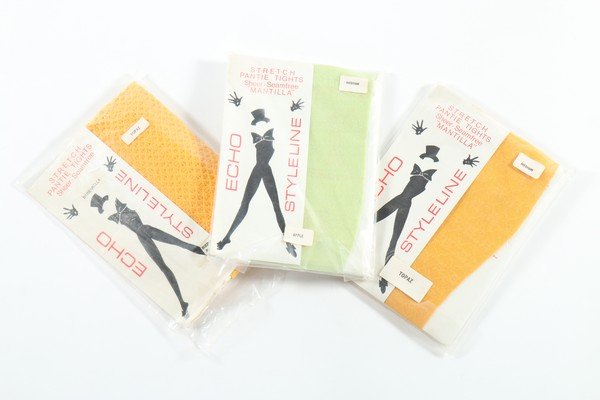 A large group of dead-stock designer hosiery, gloves (1 of 6)