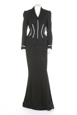 Two Thierry Mugler wool skirt-suits, early 1990s, (1 of 9)