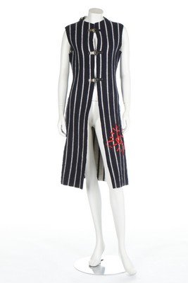 A Jean-Charles de Castelbajac striped wool gilet with (1 of 6)