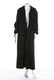 A Yohji Yamamoto black wool coat, 1990s, labelled, with
