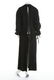 A Yohji Yamamoto black wool coat, 1990s, labelled, with - 2