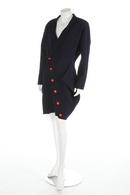 An early Yohji Yamamoto navy wool jacket, (1 of 6)
