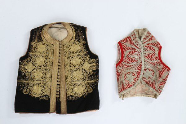 Six embroidered waistcoats and jackets, Ottoman, circa (1 of 8)
