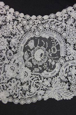 Brussels bobbin and mixed lace, 1860-1900, including 14 (1 of 6)