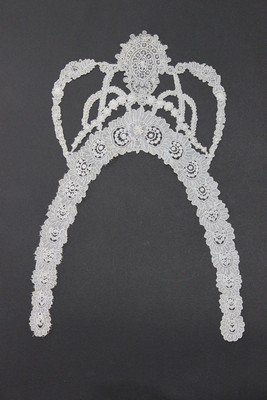 Brussels Point de Gaze lace, 1860s, including a good (1 of 8)