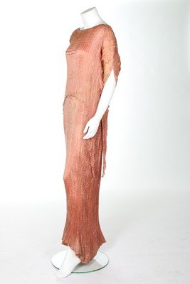 A Mariano Fortuny rose pink silk Peplos dress, 1920, (1 of 9)