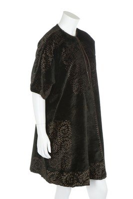 A Mariano Fortuny stencilled black velvet jacket, 1920, (1 of 9)