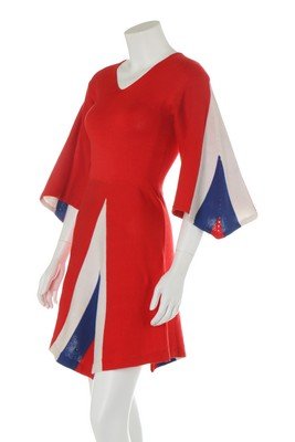A Ritva Ross knitted mini dress, late 1960s, labelled (1 of 7)