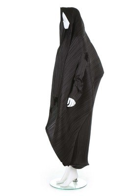 An Issey Miyake black pleated polyester 'Moonlight' (1 of 8)