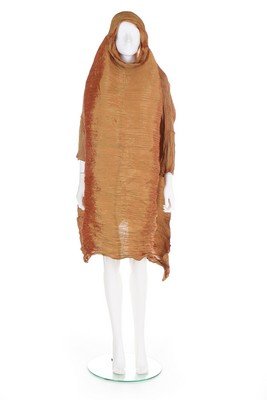 An Issey Miyake 'Tidal Wave' dress of pleated shot (1 of 7)