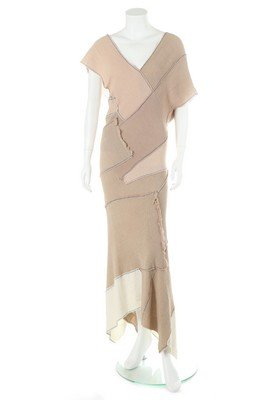 maison martin margiela ドレス Maison Martin Margiela strapless dress printed with wild
