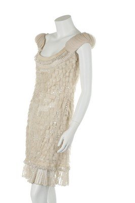 A Valentino Garavani beaded and tulle appliquéd (1 of 9)