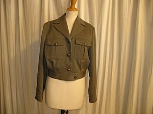 Formal ladies jackets, 1990s, approx 40 pieces, i: Formal ladies jackets, 1990s, approx 40 pieces, including pinstripes, lightweight wools DKNY shorter military styles, Joseph, Nicole Farhi and others, (qty, 1 rail)