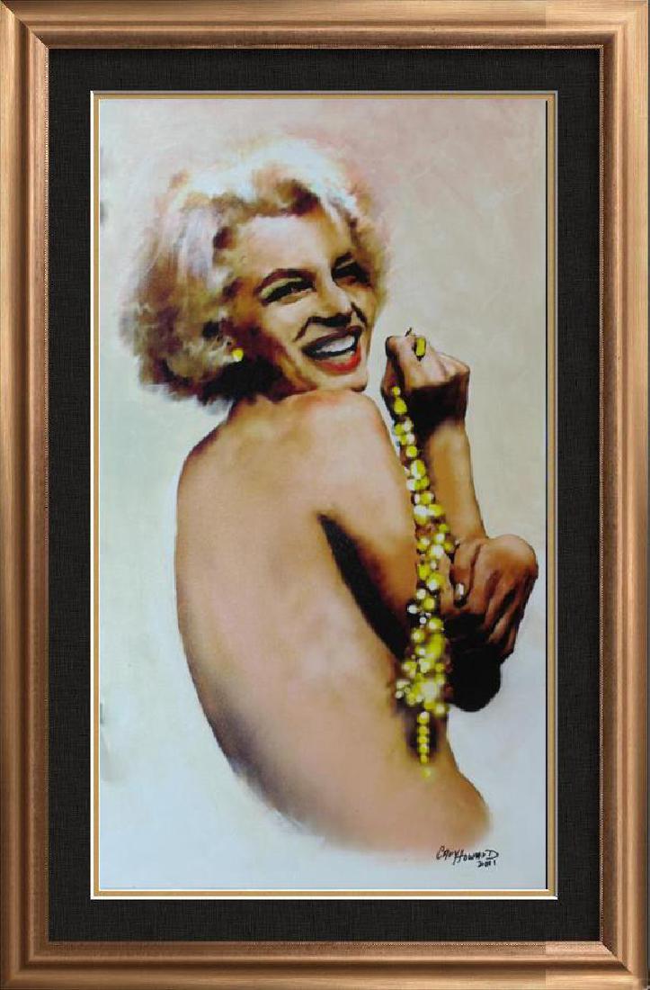Marilyn Monroe Pearls Signed Original Painting On (1 of 3)